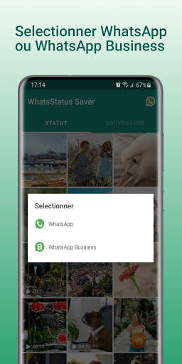 WhatsStatus Saver -Téléchargeur de statut WhatsApp screenshot 2