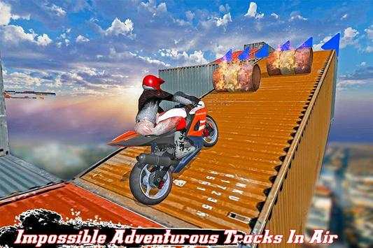Moto Stunts Rider: Mega Ramp Bike screenshot 1