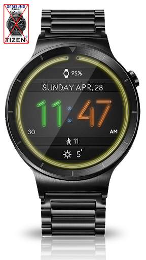 Neon Lights HD Watch Face Widget & Live Wallpaper screenshot 8