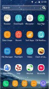 Night Theme for Galaxy S8 screenshot 3