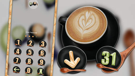 Coffee Heart Launcher Theme screenshot 5