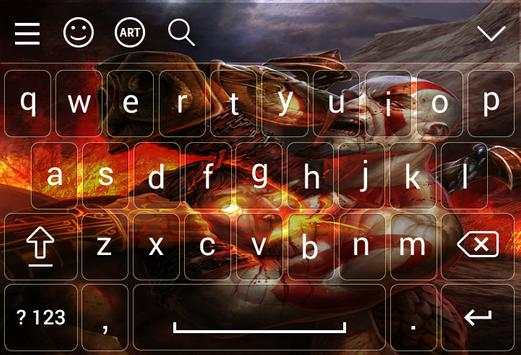 Keyboard for Kratos of God Of War screenshot 4