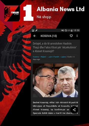 albania news LTD : Breaking News  & Latest News screenshot 2