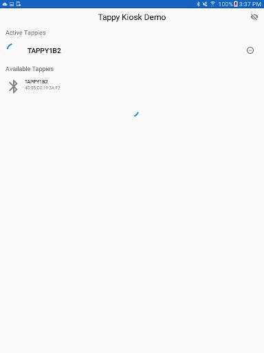 TappyBLE Heartbeat External NFC (Kiosk Mode) screenshot 2