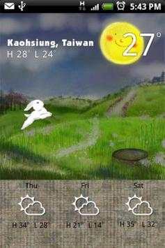9s-WeatherTheme (Moon)Free screenshot 1