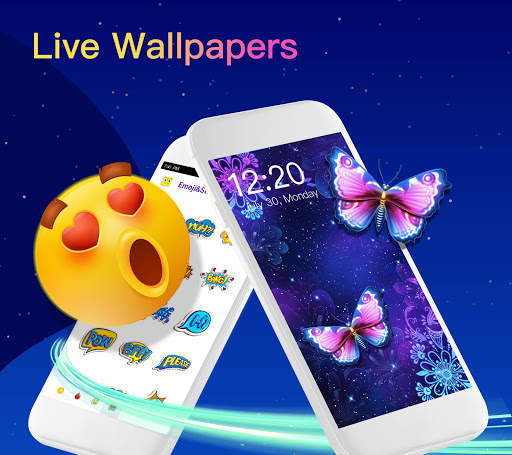 Emo Launcher- Emoji, GIF, Theme, live Wallpaper screenshot 3