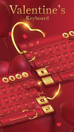 Valentine's  Keyboard screenshot 3