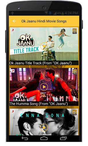 Ok Jaanu Hindi Movie Songs screenshot 3