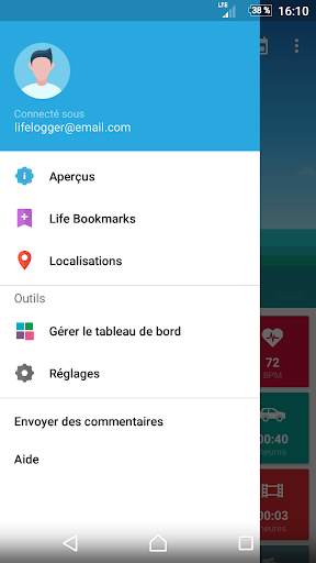 Lifelog screenshot 2