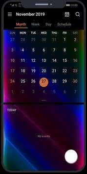 Neon black theme for Huawei screenshot 8