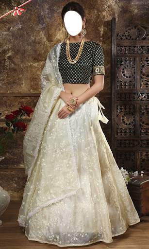 Lehenga Choli Photo Editor New screenshot 4
