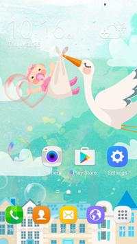 Messenger Baby Live Wallpaper screenshot 2