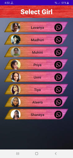 Indian Girls Mobile Numbers for WhatsApp Chat screenshot 1