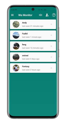 Wa Monitor - Online Last Seen Tracker For WhatsApp screenshot 1