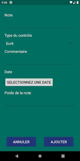 Calcul Moyenne screenshot 3
