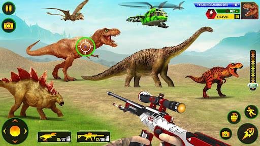Wild Dino Hunting Gun Games скриншот 7