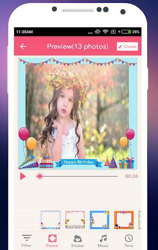 Birthday Slideshow with Music screenshot 5