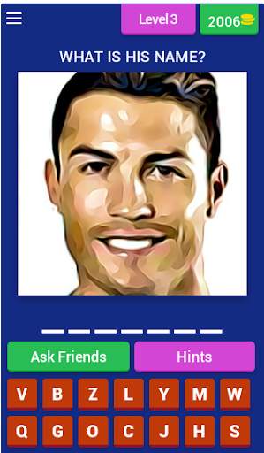 Best Football Player Trivia 3 تصوير الشاشة