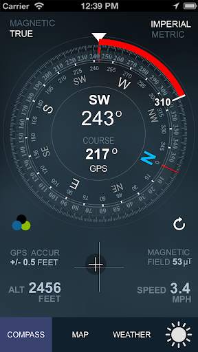 Compass GPS/A.T. screenshot 2