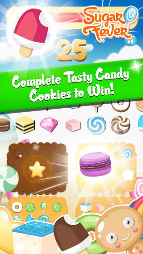 Sugar Fever - Candy Match скриншот 3