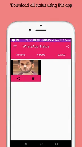 Status saver for whatsapp , gb whtsapp screenshot 4