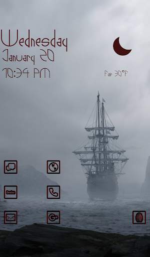 Patti Bills DarkRed Icon Pack screenshot 9