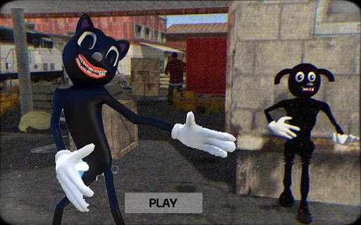 Scary Cartoon Dog Angry Cartoon Cat Versus screenshot 1