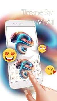 Keyboard Theme for Mi A1 स्क्रीनशॉट 2