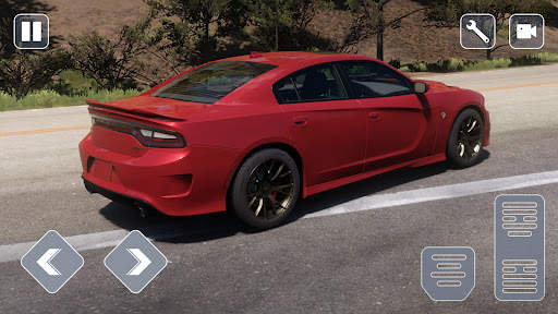Driving Dodge Charger Race Car screenshot 3