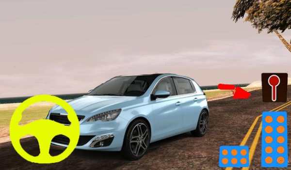 Driving Race Simulator Peugeot screenshot 1