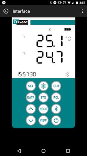 TEGAM Thermometer Link скриншот 1