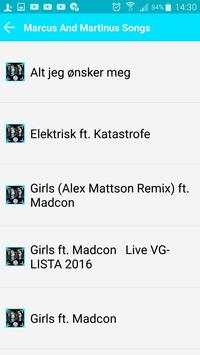 Marcus & Martinus Music 2 تصوير الشاشة