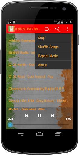 Irish Ireland MUSIC Radio screenshot 2
