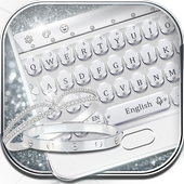 Platinum diamond gold Keyboard icon