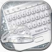 Platinum diamond gold Keyboard 10001002