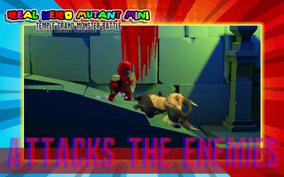 Real Hero Mutant Mini Temple Grand Monster Battle screenshot 3