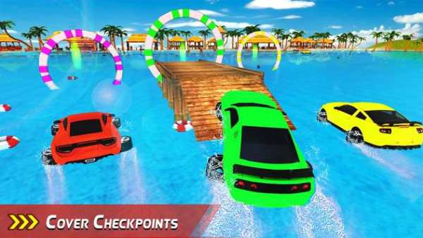 Extreme Water Car : Water Surfer screenshot 4