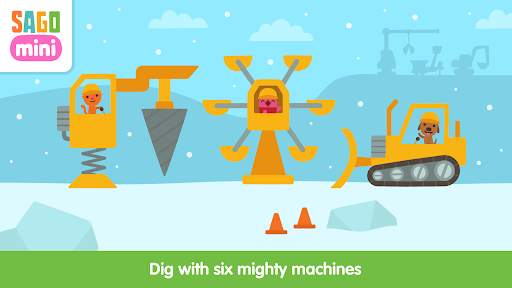Sago Mini Snow Trucks screenshot 3