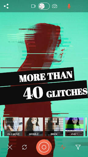 Glitch Video Effects -VHS Came screenshot 1