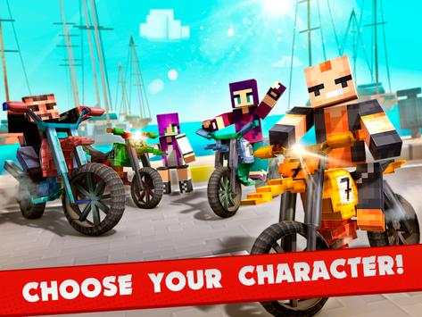 Crafting Motocross Bike Racer screenshot 8
