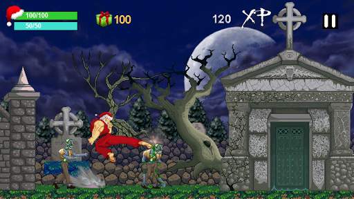 Santa Zombie Fighter screenshot 2