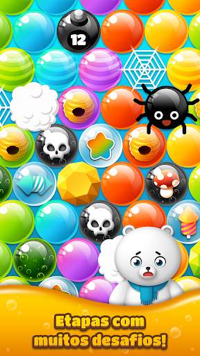 BUBBLE SHOOTER : HUNGRY BEAR screenshot 4