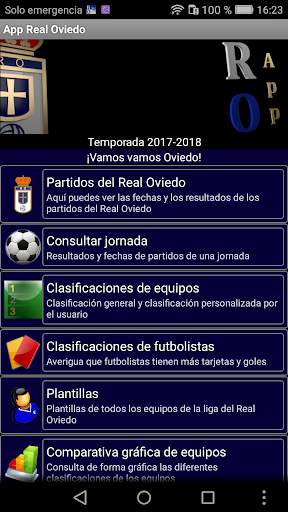 App Real Oviedo screenshot 1