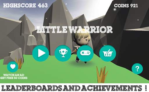 Little Warrior 3D Runner screenshot 3