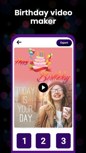 Birthdate Video Maker screenshot 4