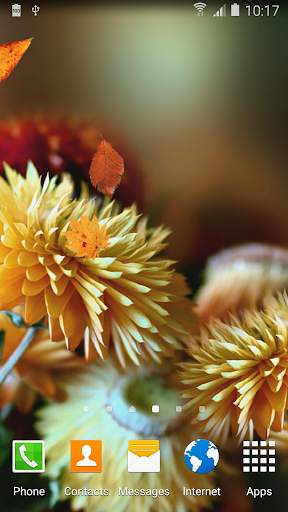 Autumn Flower Live Wallpaper screenshot 3