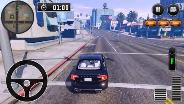 City Driving Volvo Car Simulator screenshot 3