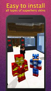 Superhero Skins Minecraft screenshot 4
