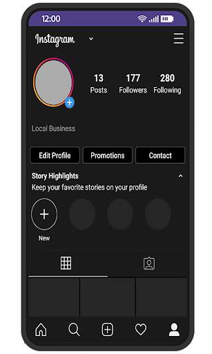 Dark Mode For Instagram screenshot 3