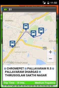 MTC Bus Route Lite screenshot 2